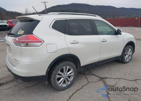 2016 Nissan Rogue Sv z USA, uszkodzony, nr VIN 5N1AT2MV3GC812538